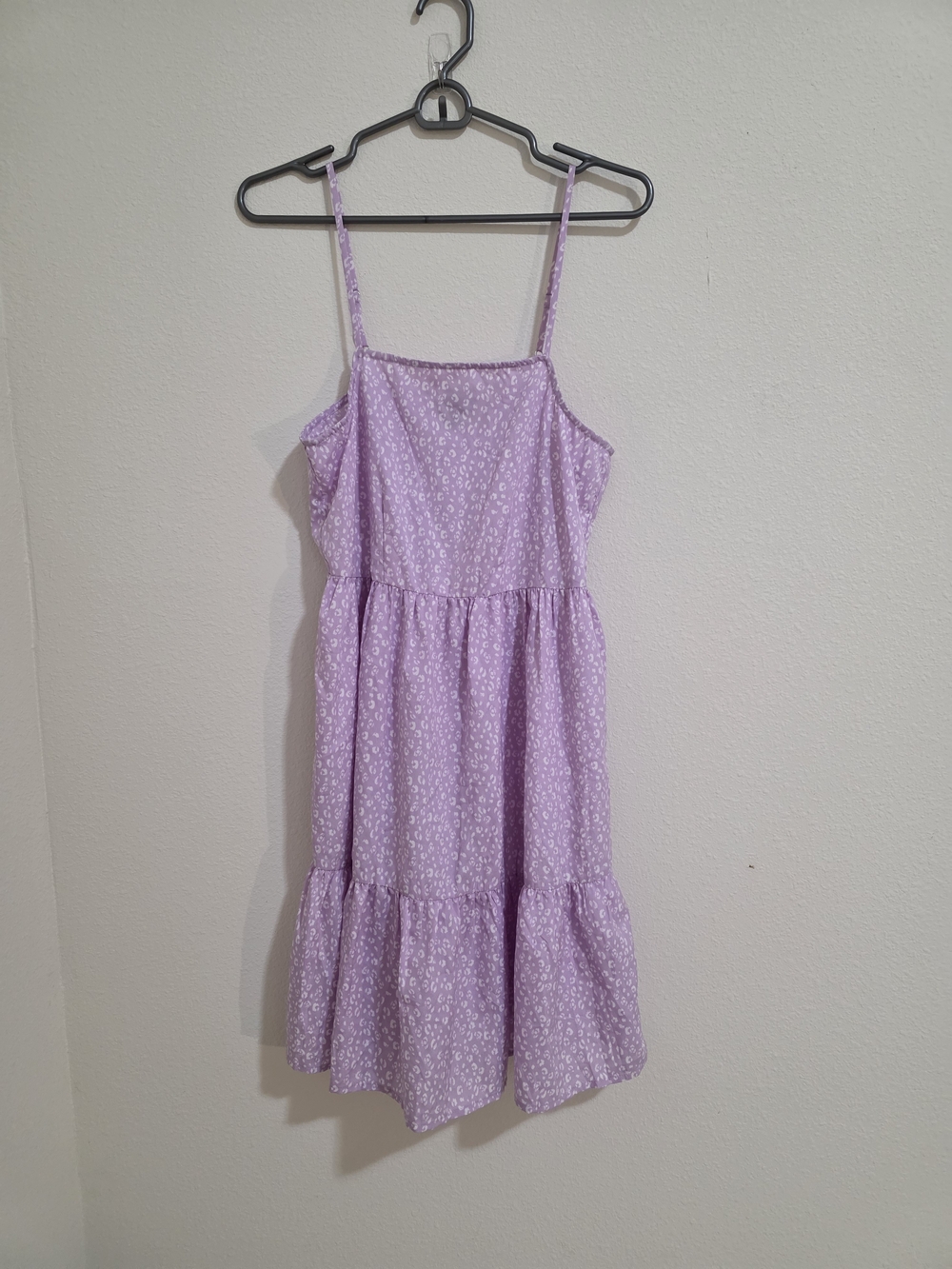 Vero Moda Lavender Spaghetti Strap Tiered Sundress